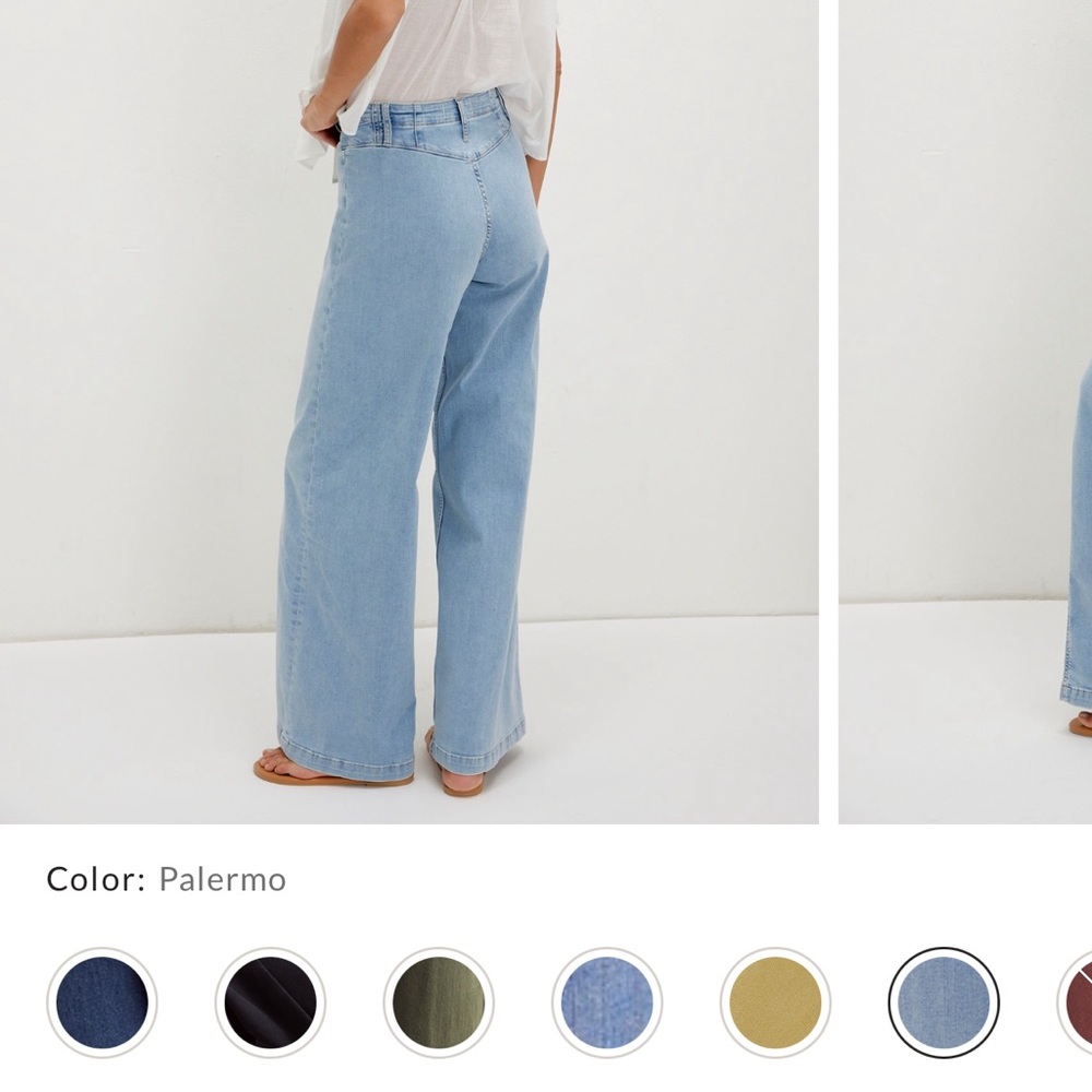 We The Free Sky Blue Denim